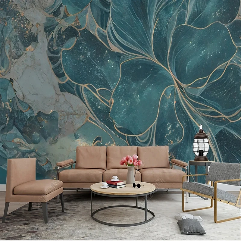 Commercial Wallpaper Printing - Wallpaper Mural Kustom 3D Seni Modern