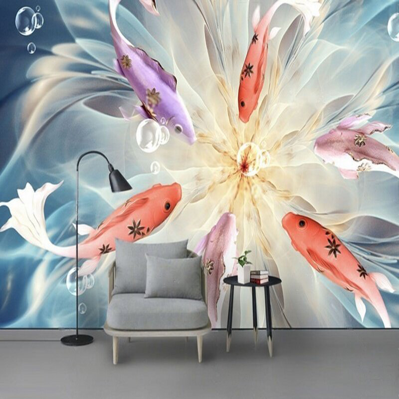 Commercial Wallpaper Printing - Dinding latar belakang dekorasi rumah mewah