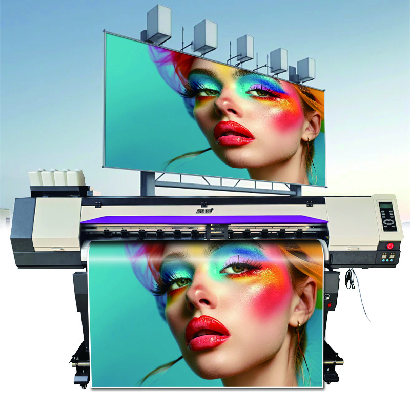 Commercial Wallpaper Printing - Mesin Cetak Santos 1.6M Eco Solvent