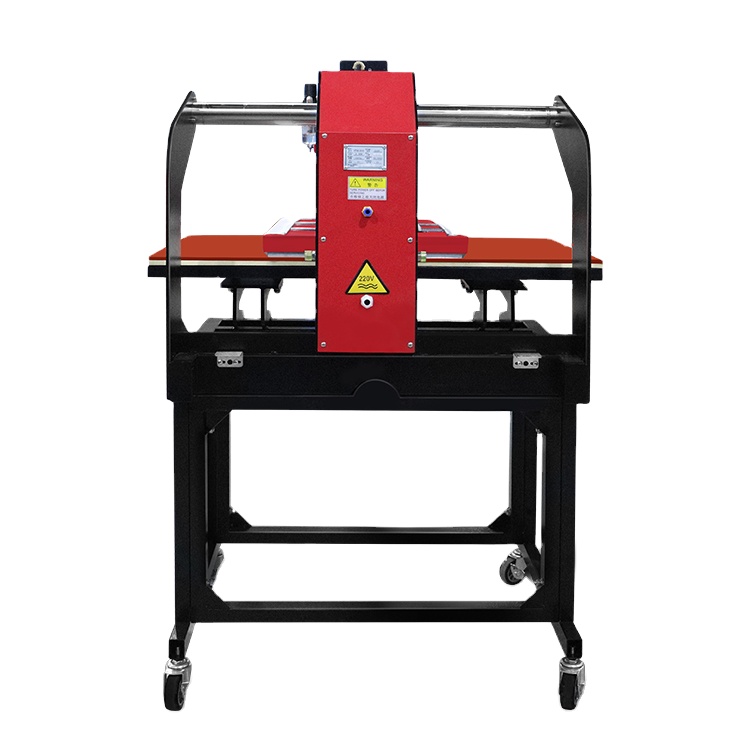 Commercial Shirt Printing Machine - Mesin Press Panas Pneumatik Stasiun Kerja