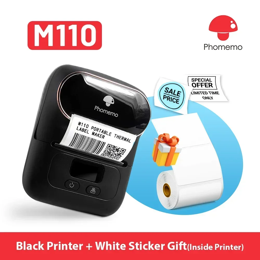 Commercial Printing Services - Phomemo M110 Printer Mini portabel, mesin