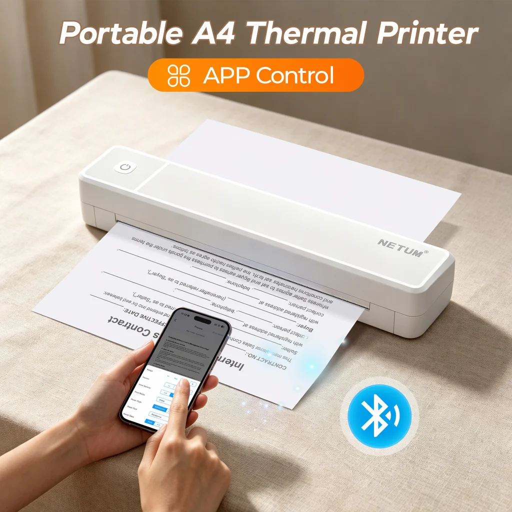 Commercial Printing Services - Printer Thermal Mini A4 Mendukung Android