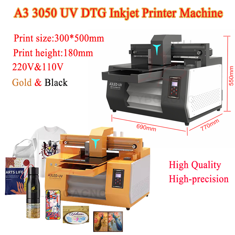 Uv Flatbed Printer - Mesin Printer Inkjet UV DTG LYBGA