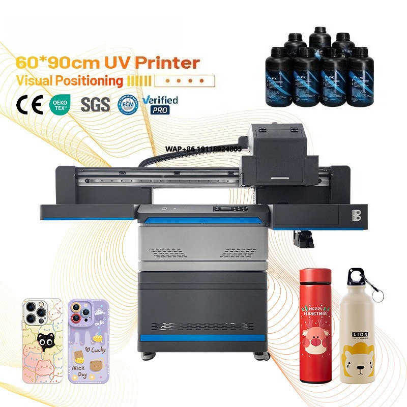 Uv Flatbed Printer - Printer UV Inkjet Desktop Kingjet 6090