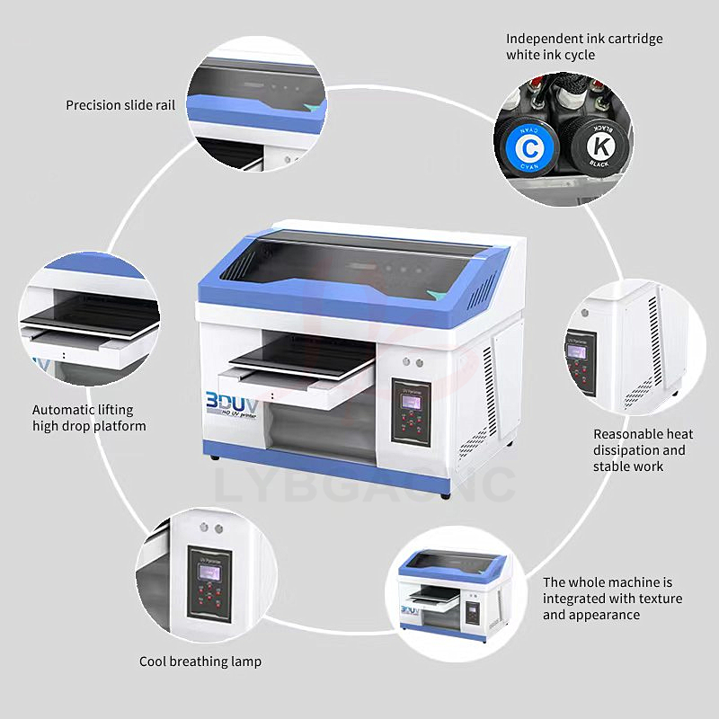 Mesin Printer Inkjet UV DTG Fl - Uv Flatbed Printer ulasan dan harga