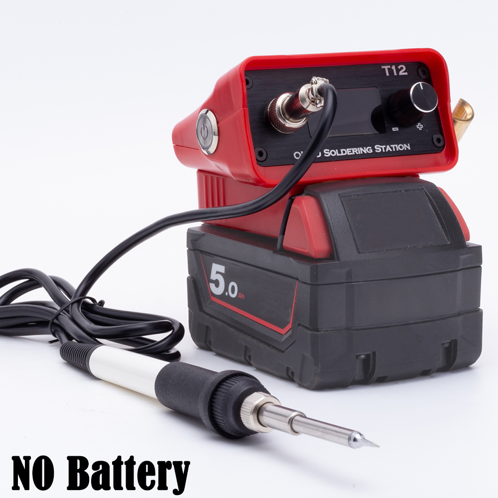 Stasiun Solder Digital OLED T1 - Milwaukee Drill M12 Fuel ulasan dan harga