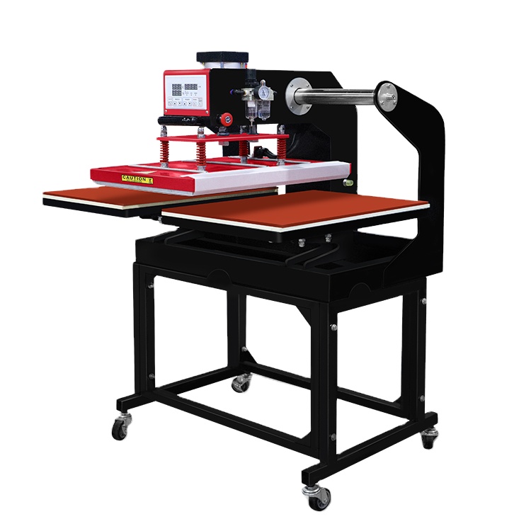 Mesin Press Panas Pneumatik St - Commercial Shirt Printing Machine ulasan dan harga