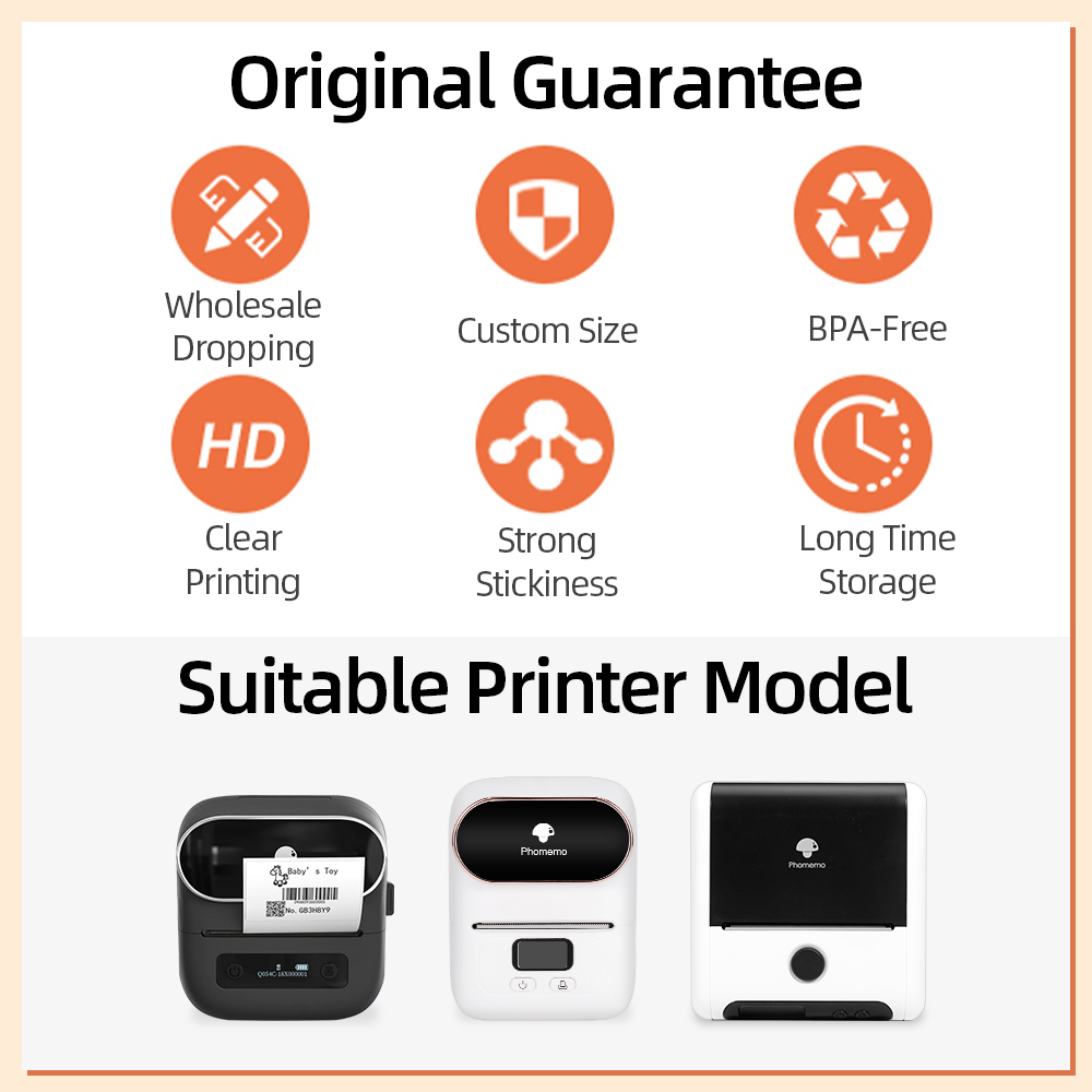 Kertas Phomemo Label termal mu - Commercial Printing Services ulasan dan harga