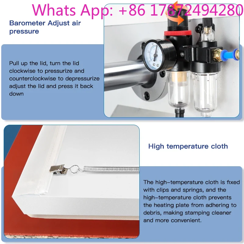 Mesin Press Panas Hot Stamping - Commercial Shirt Printing Machine ulasan dan harga