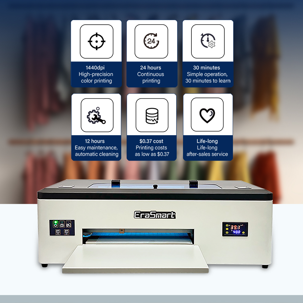 EraSmart 1390 kepala cetak Pri - Commercial Shirt Printing Machine ulasan dan harga