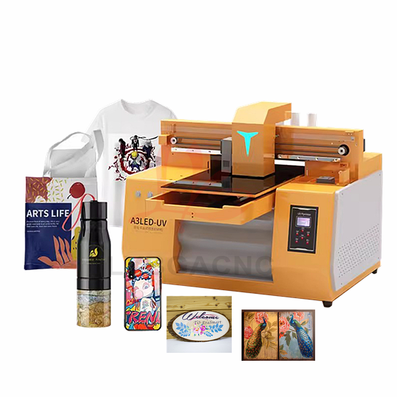 Mesin Printer Inkjet UV DTG LY - Uv Flatbed Printer ulasan dan harga
